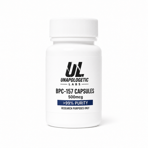 BPC-157 Capsules 500mcg - Unapologetic Labs