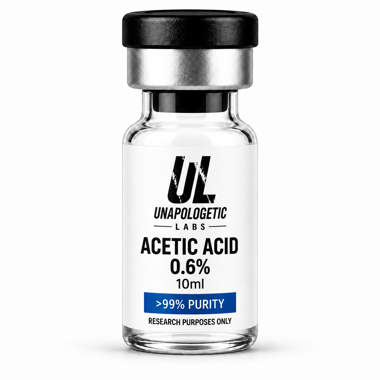 Acetic Acid 0.6% 10ml vial - Unapologetic Labs